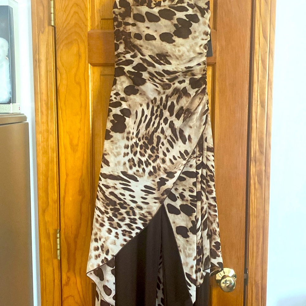 NWT leopard jump suit SZ 6